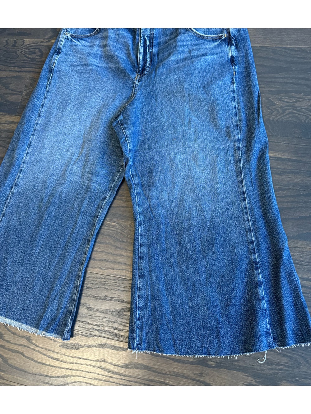Pilcro Cropped Denim Jeans NWOT Size 33 &34 $138 - Picture 3 of 12